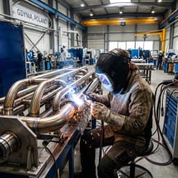Зварювальник MIG/MAG та TIG на фабрику AIC (Gdynia)