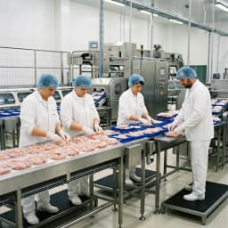 Пакування напівфабрикатів Animex (Suwałki)