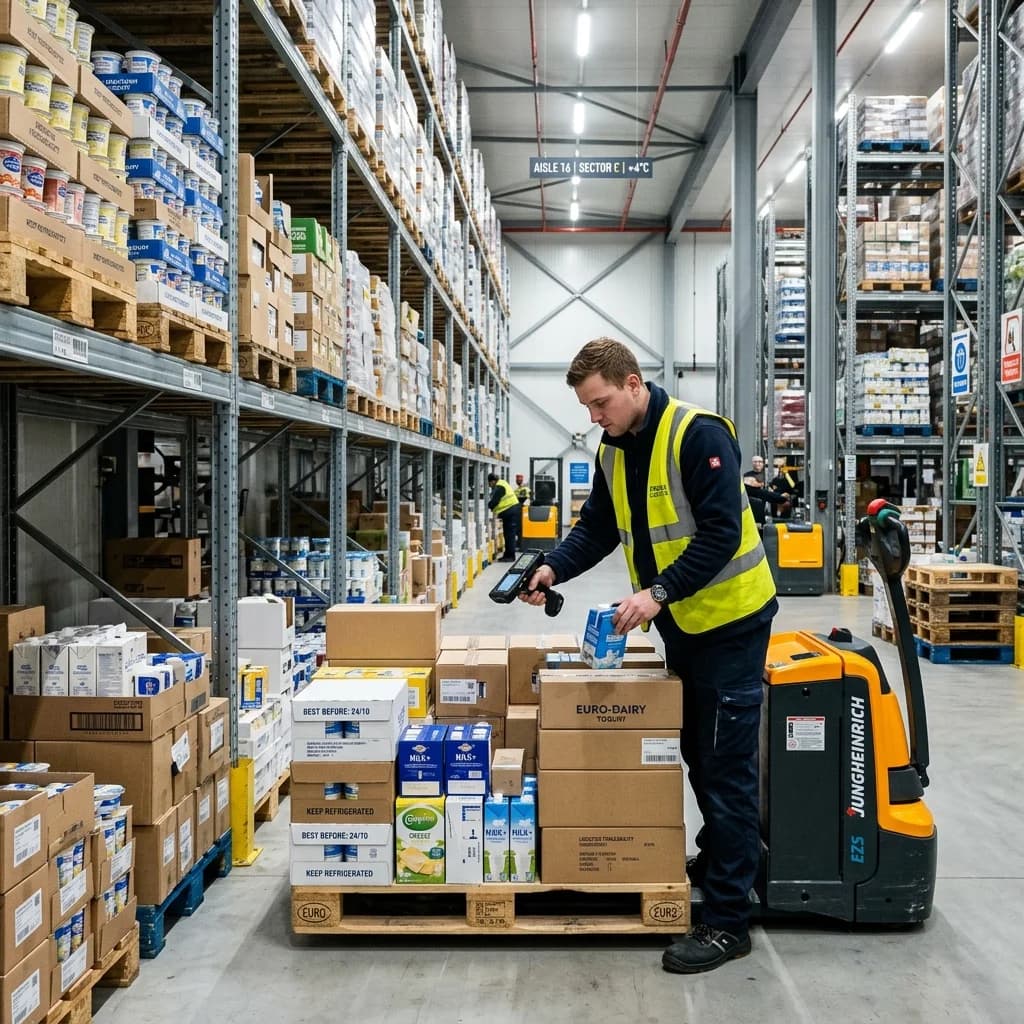 Пакування товару на складі Fresh Logistics (Łomża)